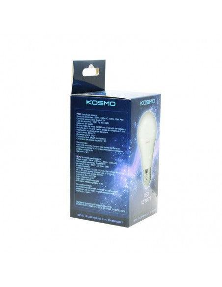 Pachet 6 Becuri LED Kosmo Super Economice, Neutra 4200K, Consum Redus cu Până la 90%, E27, Durată 20.000 ore