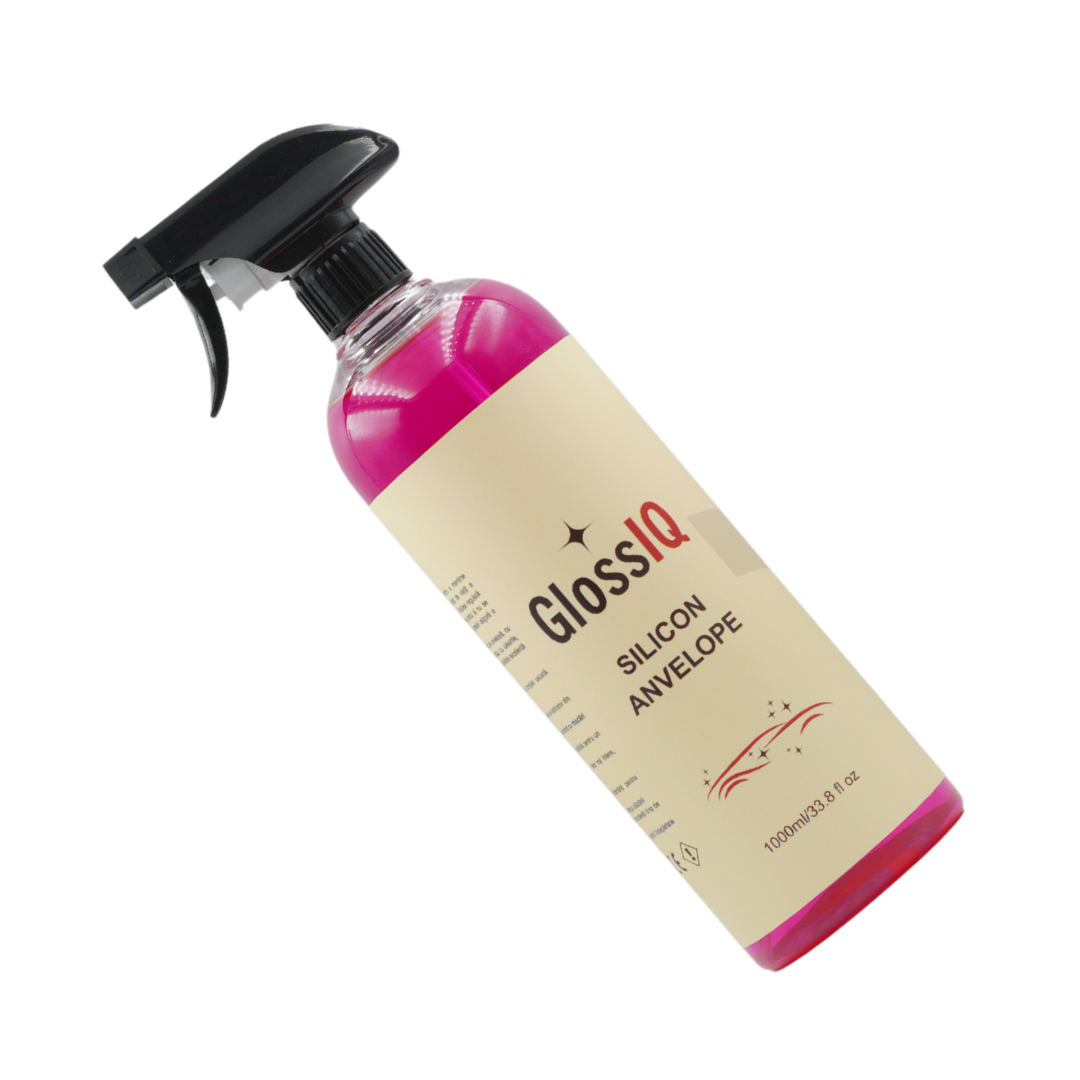 Silicon Anvelope IQ16 – Dressing luciu si protectie pentru anvelope, 1000 ml + CADOU