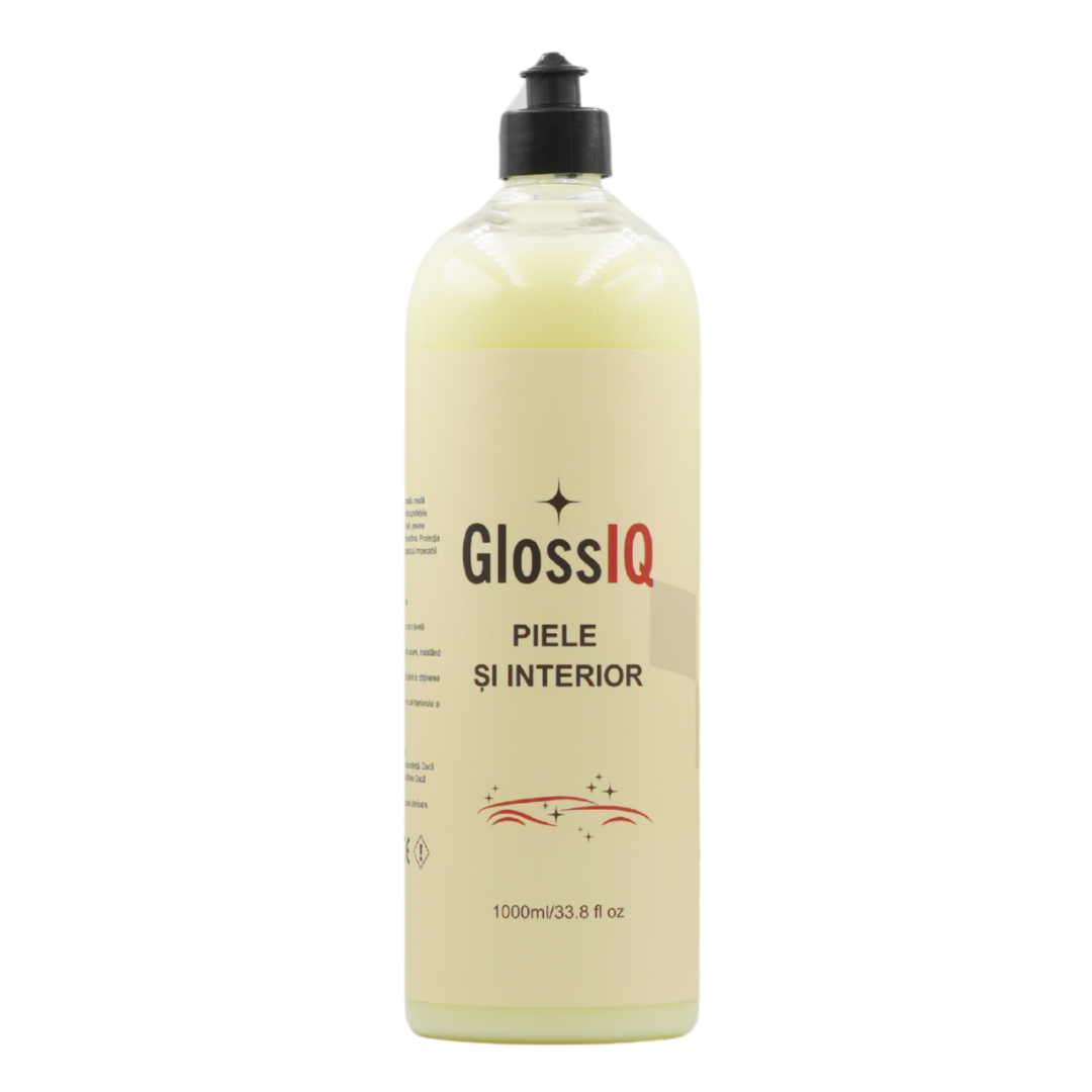 Piele & Interior IQ7 – Crema de ingrijire si protectie, 1000 ml + Cadou