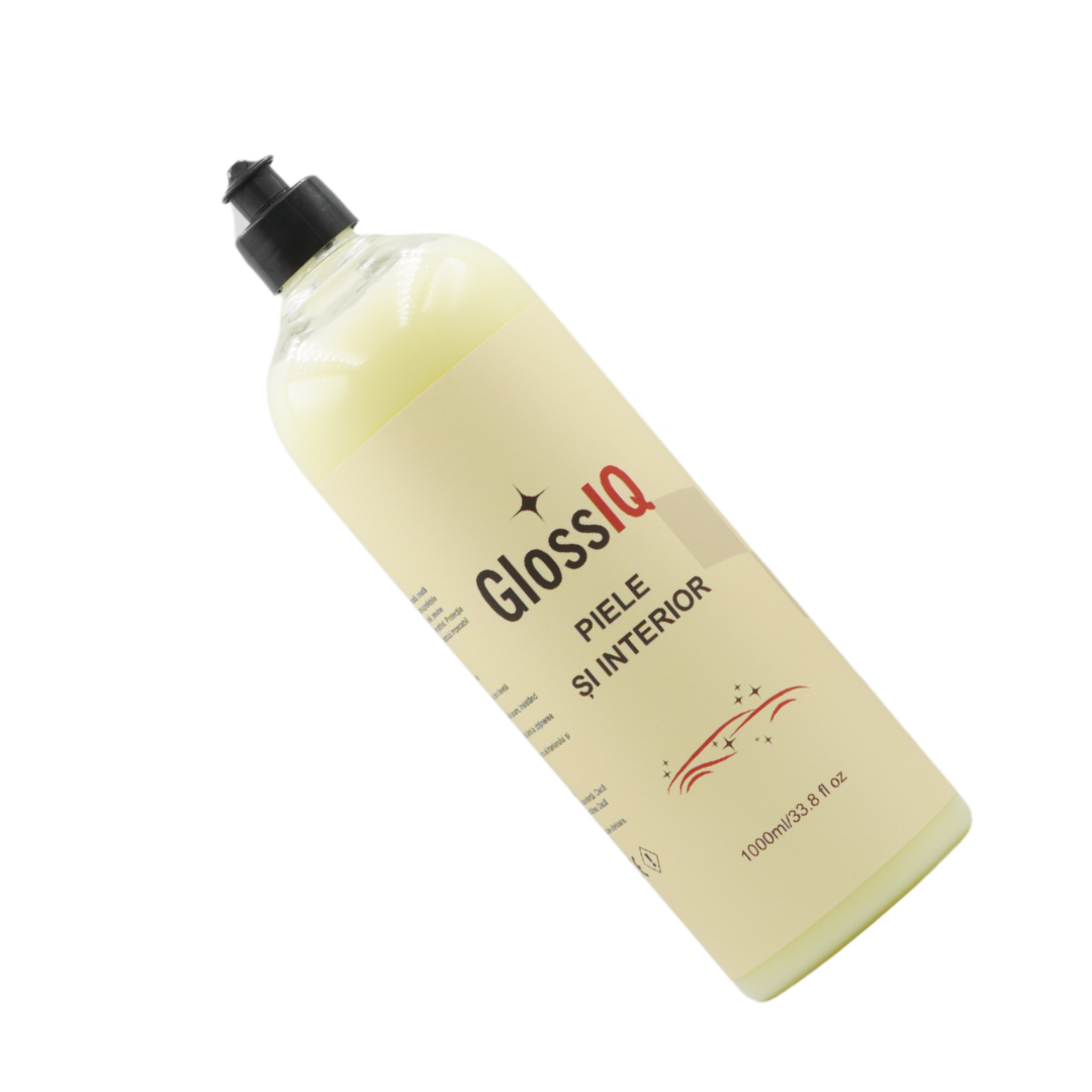 Piele & Interior IQ7 – Crema de ingrijire si protectie, 1000 ml + Cadou
