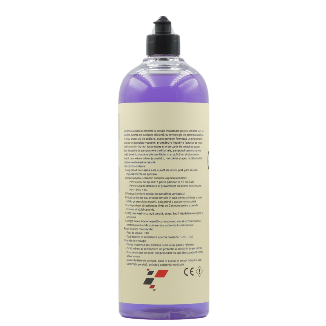 Sampon Ceramic IQ14 – spalare + protectie hidrofoba, 1000 ml + CADOU