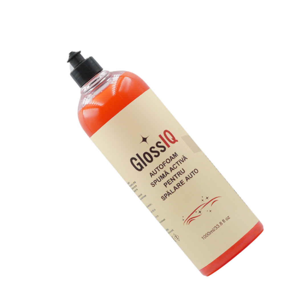 AutoFoam IQ10 – Spumă activă pH-neutru pentru spălare auto, 1000 ml + Cadou