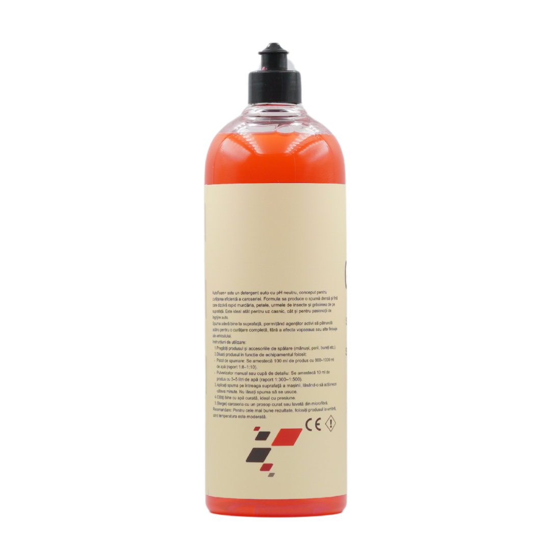 AutoFoam IQ10 – Spumă activă pH-neutru pentru spălare auto, 1000 ml + Cadou