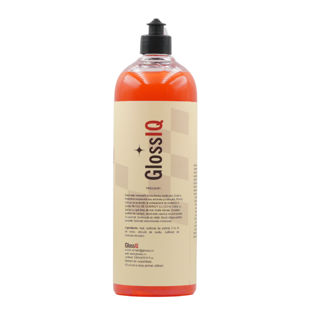 AutoFoam IQ10 – Spumă activă pH-neutru pentru spălare auto, 1000 ml + Cadou