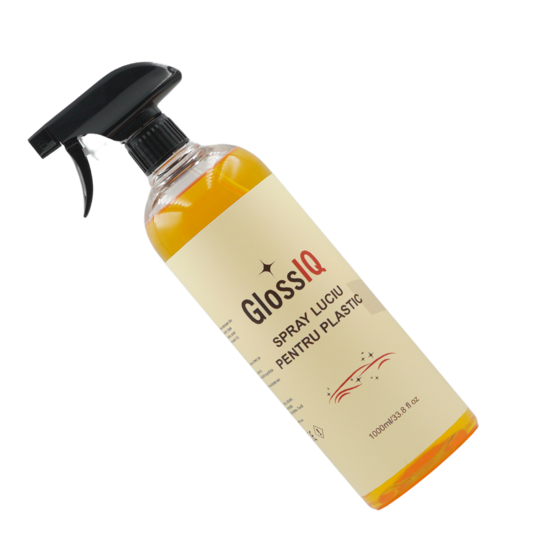 Spray Luciu pentru Plastic IQ13 – Restaurator ornamente exterioare, 1000 ml + CADOU