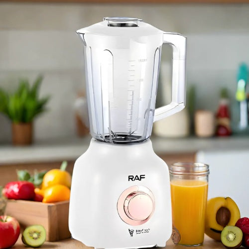 Blender Electric RAF R.2853W cu Râșniță de Cafea - 1500ML, 1000W, Alb