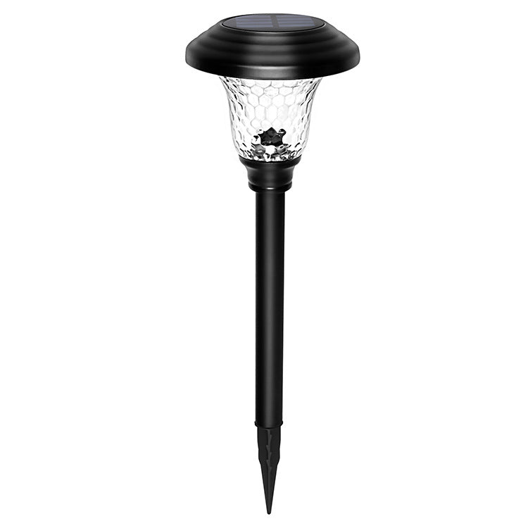 Set Elegant de 4 Lămpi Solare Bari din Sticlă și Metal cu Acumulator Incorporat