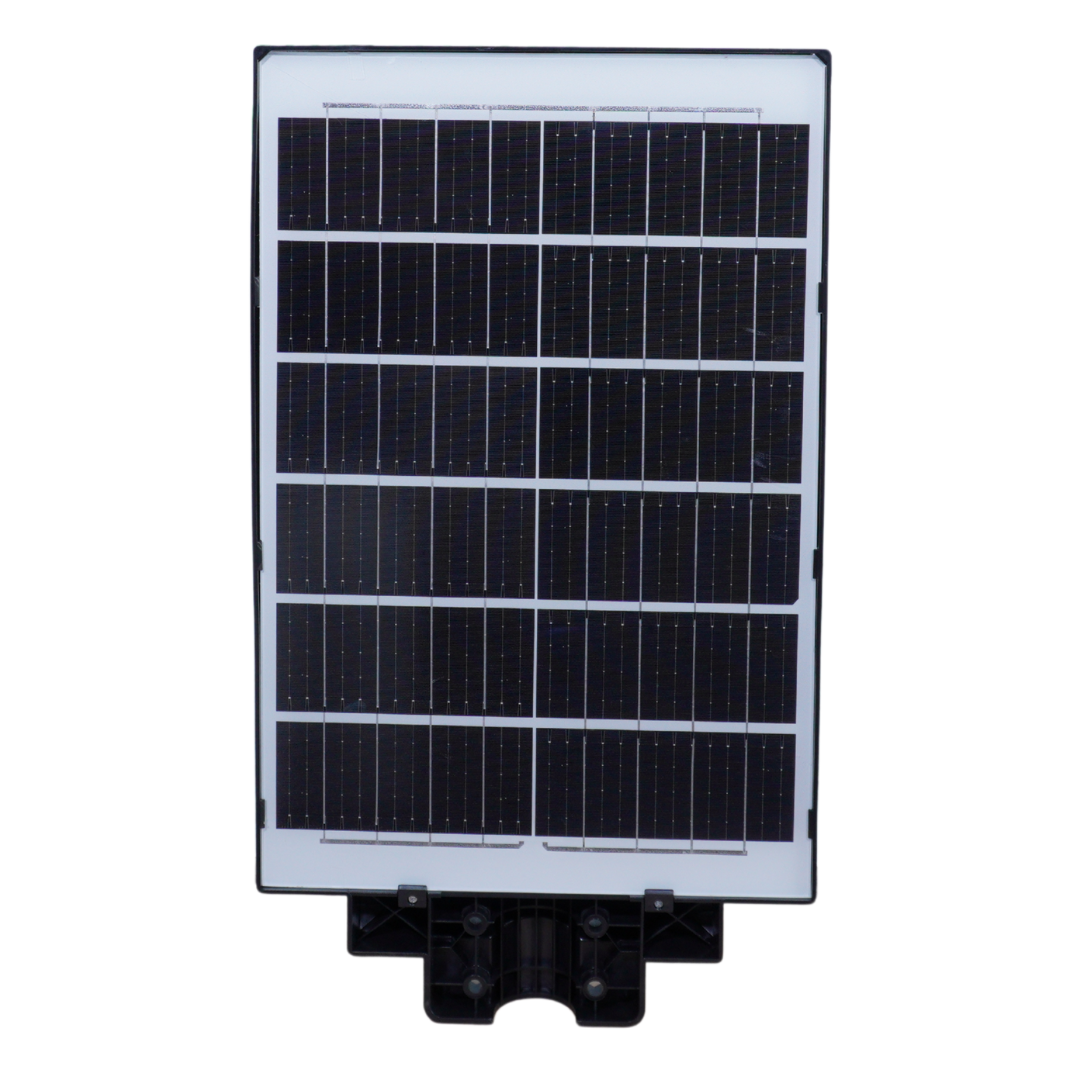 Lampa Solara Stradala Helio PRO Innova 800W – LED Puternic, Senzor Lumina/Miscare si Telecomanda, IP66 & Suport Prindere