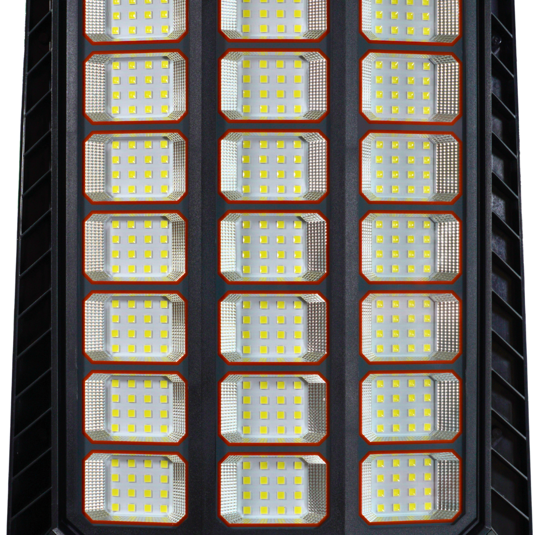 Lampa Solara Stradala 600W Innova Smart Home Genesis, senzor miscare si lumina, IP66, telecomanda, kit instalare inclus, 3 ani garantie