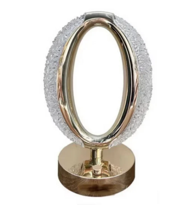 Lampa Diamond Crystal LED – Eleganță rafinată cu 3 temperaturi de culoare Alb Rece, Alb Cald, Neutru și Accente Aurii