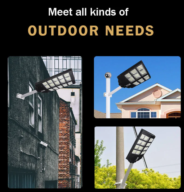 Lampa Solară Dublă Jortan Exterior 800W cu LED-uri de Ultimă Generație + CADOU SURPRIZA