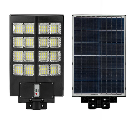 Lampa Solară Dublă Jortan Exterior 800W cu LED-uri de Ultimă Generație + CADOU SURPRIZA