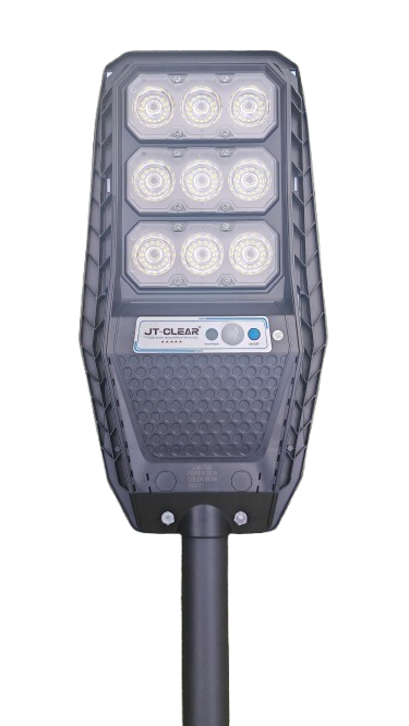 Lampa Solara JT-Clear 300W, Senzor de Miscare +  Suport, Telecomanda