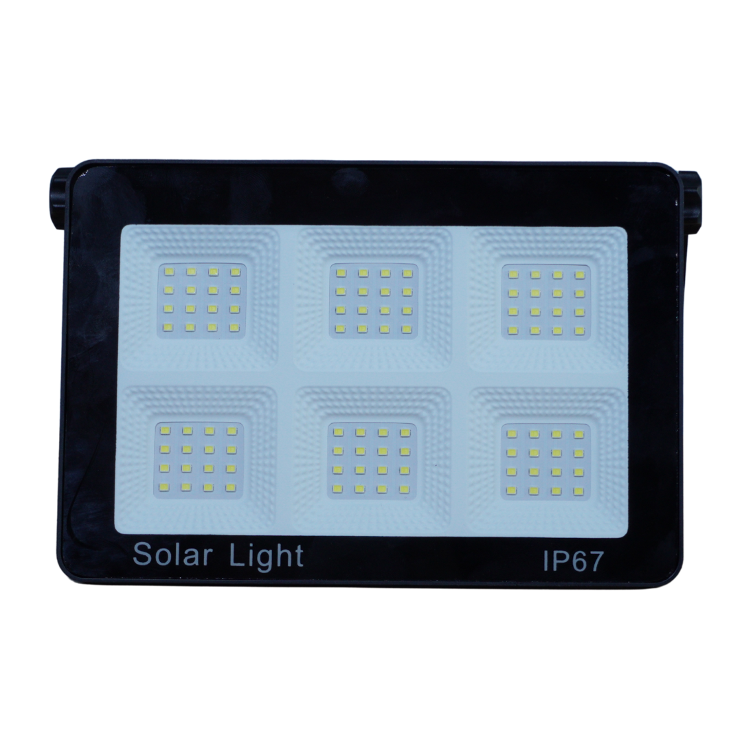 Set 2x Lampa Solara Modulara Aurora by Innova 100W BK-T7 cu Panou Detasabil  – Senzor Lumina, IP67, 140 mp2 + Cadou Surpriza
