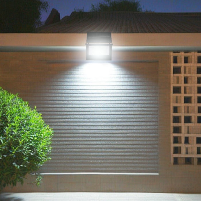 Lampa Solara Modulara Aurora by Innova 100W BK-T7 cu Panou Detasabil – Senzor Lumina, IP67, 140 mp2