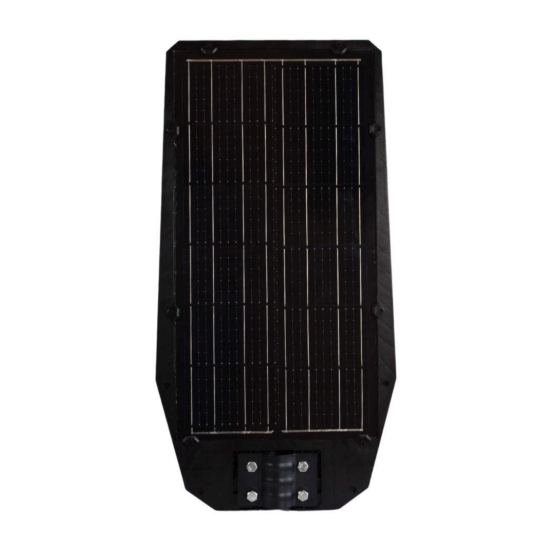Lampa Solara Stradala 1000W Innova Smart Home Genesis, senzor miscare si lumina, IP66, telecomanda, kit instalare inclus, 3 ani garantie+Cadou Surpriza