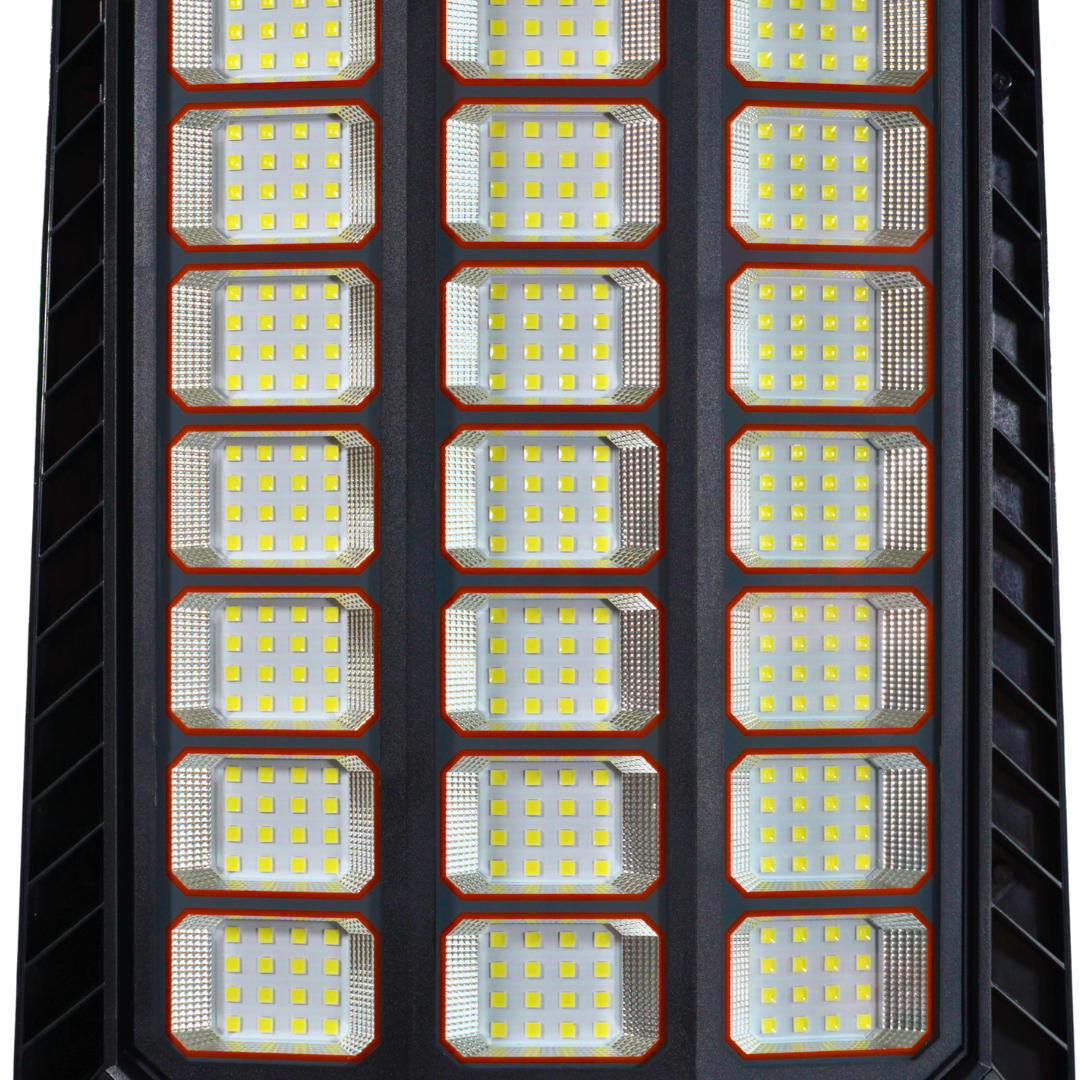Lampa Solara Stradala 1000W Innova Smart Home Genesis, senzor miscare si lumina, IP66, telecomanda, kit instalare inclus, 3 ani garantie+Cadou Surpriza