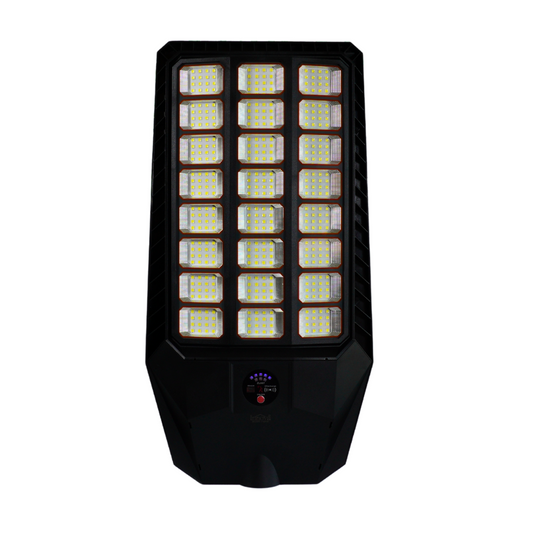 Lampa Solara Stradala 1000W Innova Smart Home Genesis, senzor miscare si lumina, IP66, telecomanda, kit instalare inclus, 3 ani garantie+Cadou Surpriza