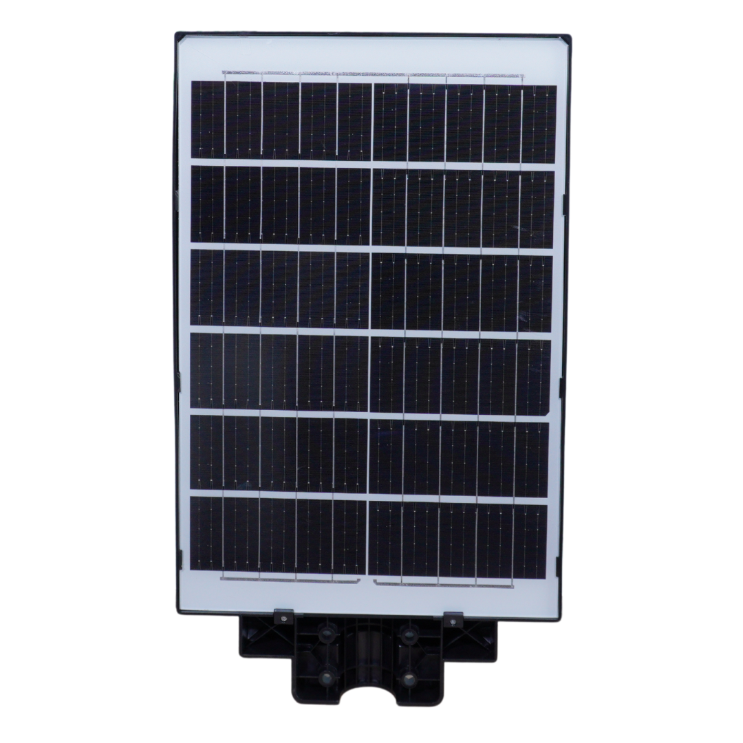Lampa Solara Stradala Helio PRO Innova 800W – LED Puternic, Senzor Lumina/Miscare si Telecomanda, IP66 & Suport Prindere+Cadou Surpriza