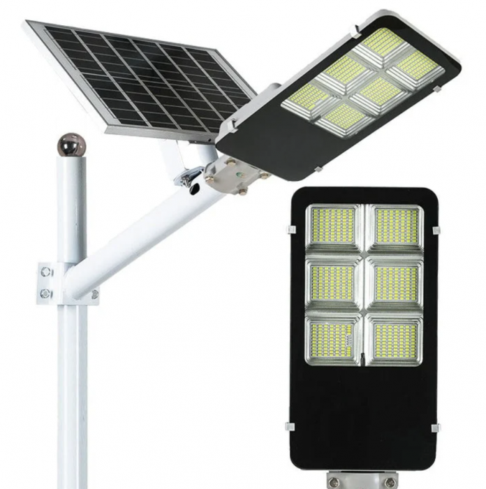 Lampa Solară Stradală Jortan 400W cu Panou Independent  + CADOU SURPRIZA