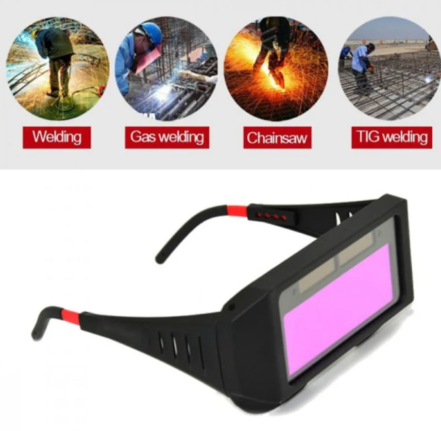 Ochelari de Protecție pentru Sudură cu Display LCD și Cristale Lichide Auto-întunecare