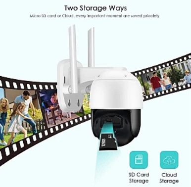 Pachet 2 x Camera de Supraveghere Solară Jortan JT-8181XM – Ultra-Performantă, 3MP, WiFi, Viziune Nocturnă cu Infraroșu și Integrare ICSEE