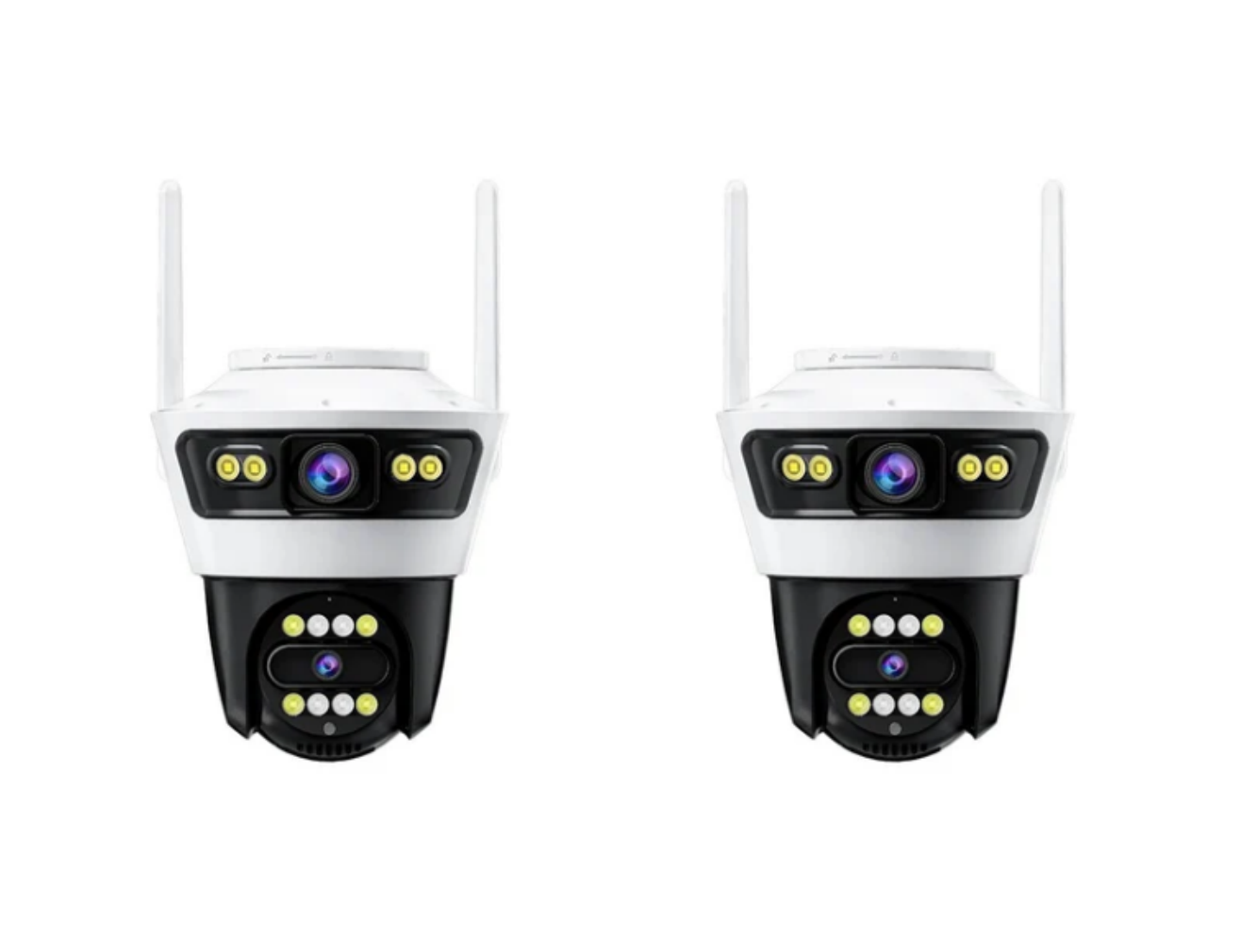 Pachet 2 x Supraveghere Duală Jortan 4, 6MP, WiFi, cu Funcționalitate Yoosee pentru Control de Distanță