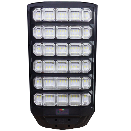 Lampa Solara Stradala Polaris Innova 1600W – LED 120 000 lm, Senzor Lumina/Miscare si Telecomanda, IP66 & Suport Prindere