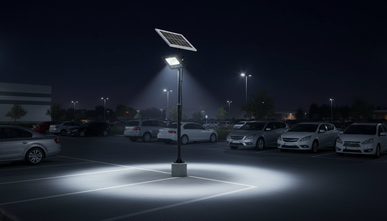 Proiector LED INNOVA 200W Cu Panou Solar si telecomanda, IP66 + Cadou Surpriza