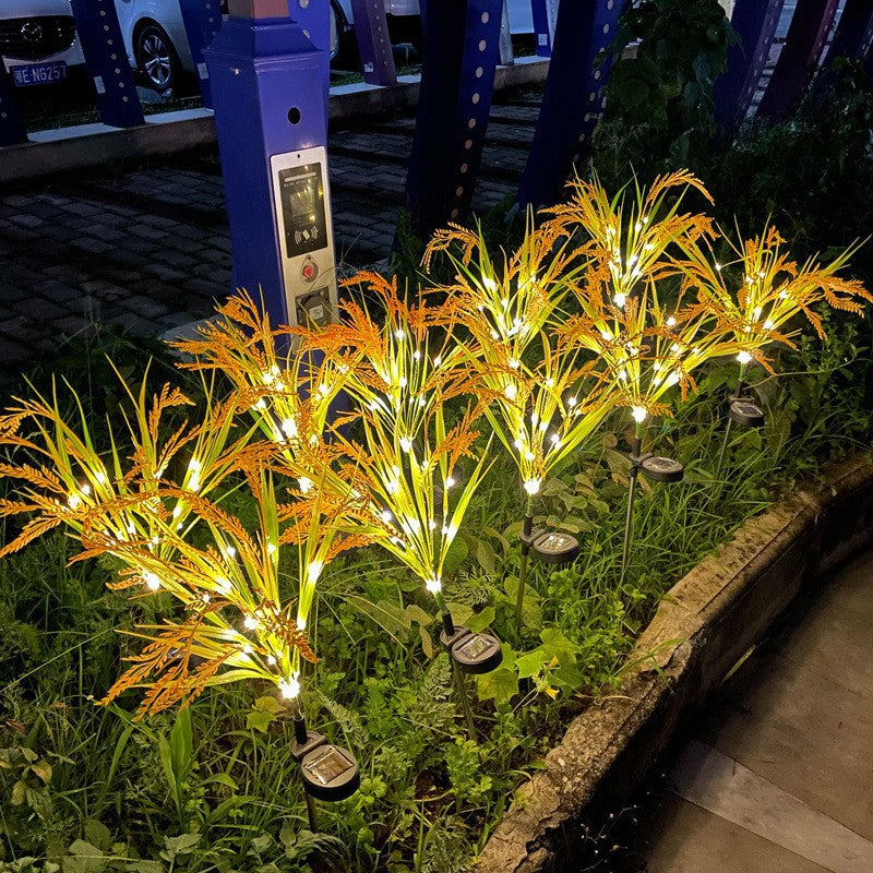 Set 4 Lampi Solare Decorative Spice de Grau M374-16, 60cm, IP66, LED cu Senzor Lumina