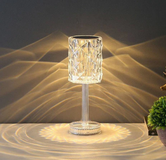 Set 2xLampă Atena Led dimabilă reîncărcabilă Masa Sau Noptiera 1800mAh 26 cm + telecomandă