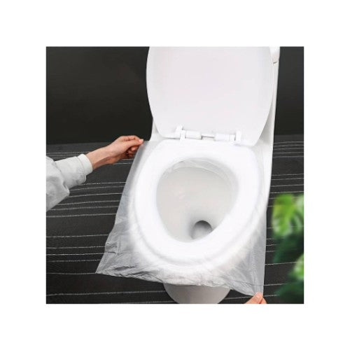Set de 50 Protecții Igienice de Unică Folosință pentru Colac de Toaletă
