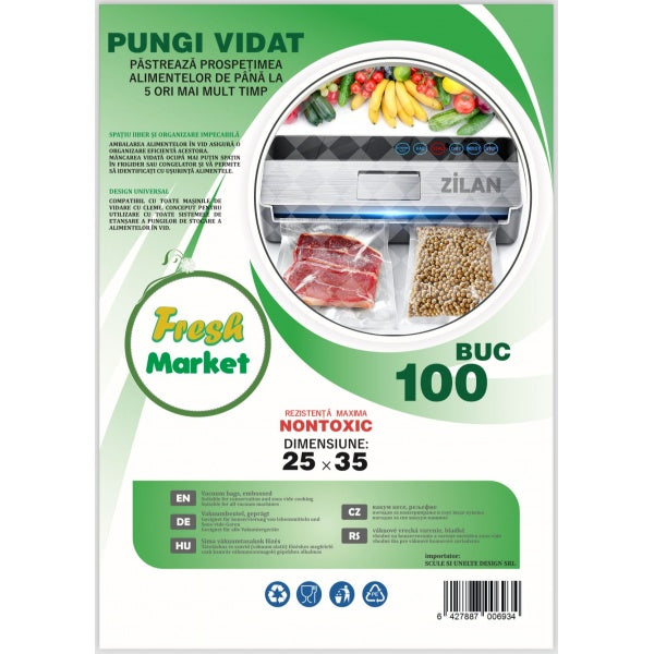 Set Pungi de Vidat Gofrate 25x35 cm