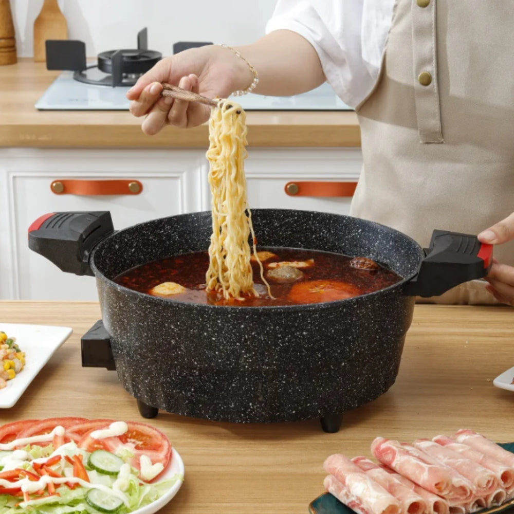 Tigaie/Oală Multifuncțională 8L, 1500W Hoffmans