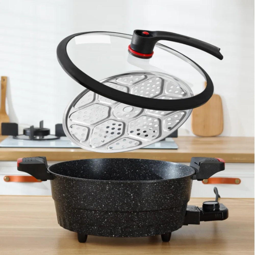 Tigaie/Oală Multifuncțională 8L, 1500W Hoffmans